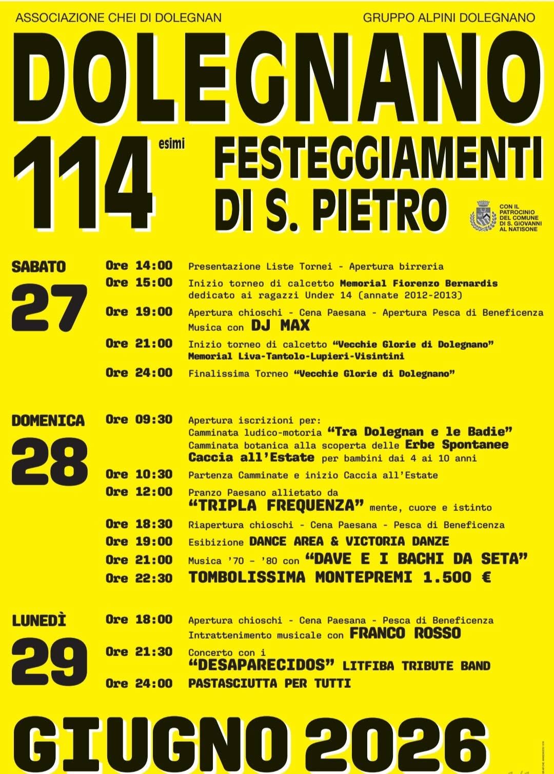 114ª Festeggiamenti di San Pietro