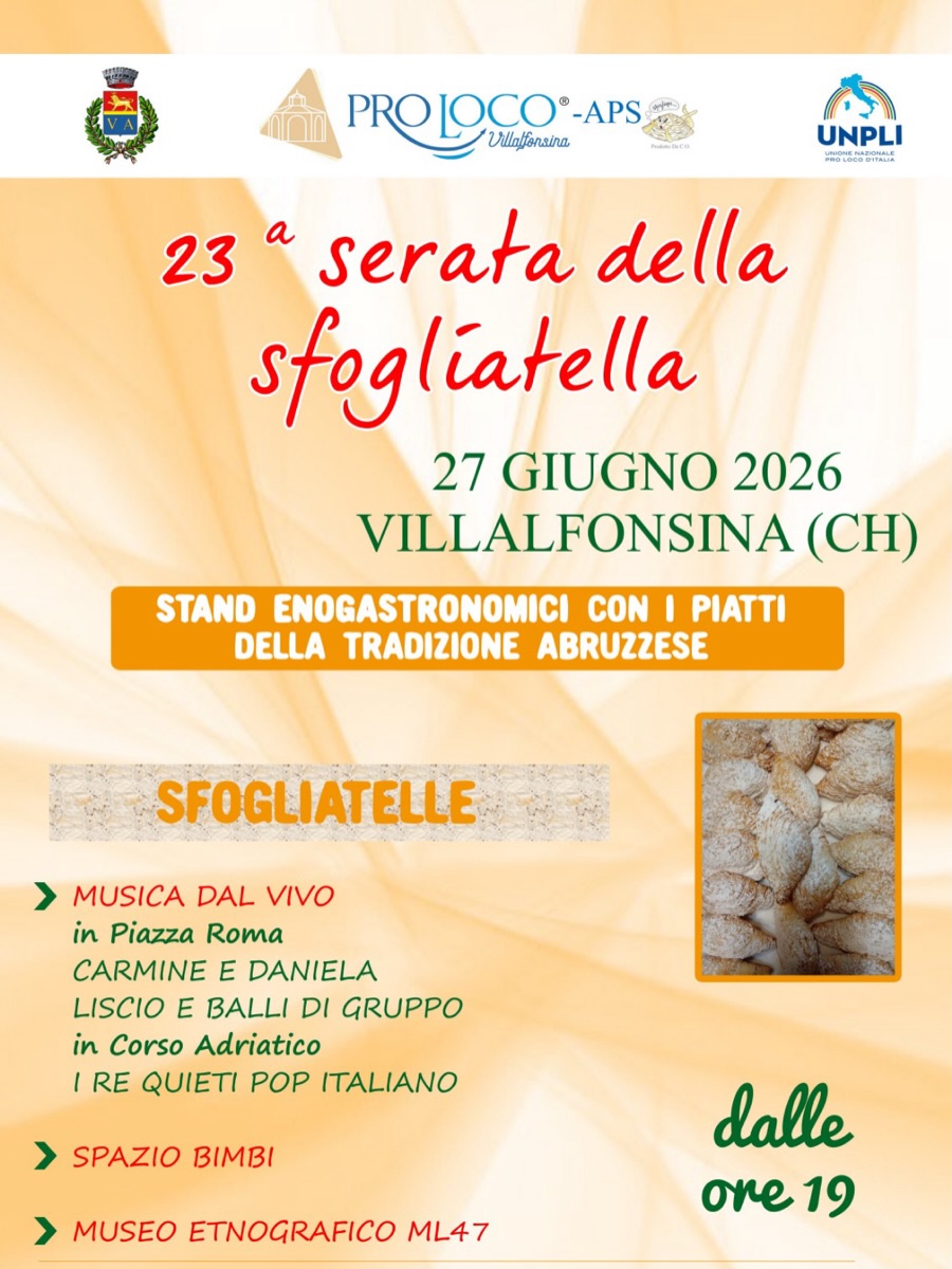 23ª Serata della Sfogliatella