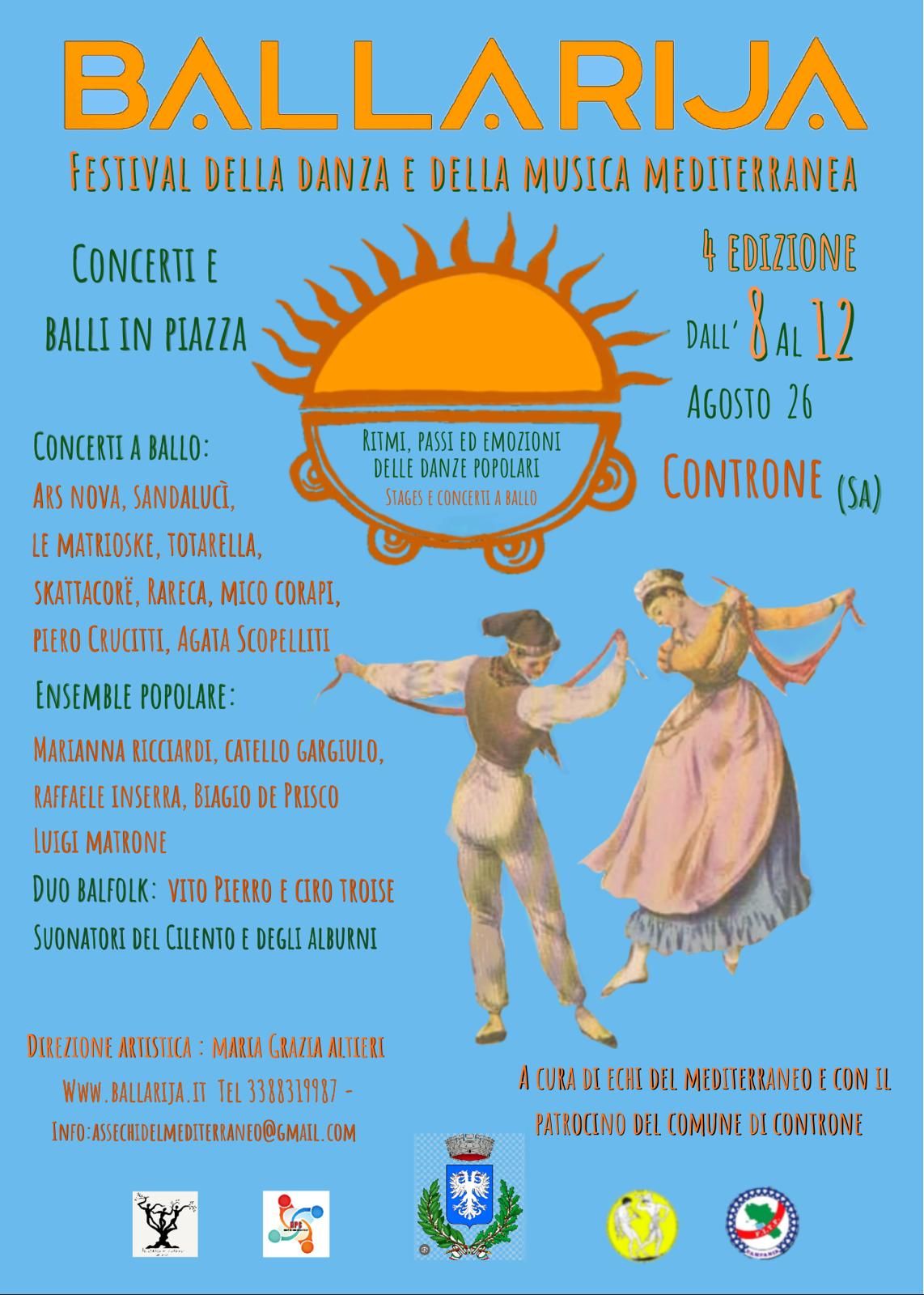 BALLARIJA - FESTIVAL DELLA DANZA E DELLA MUSICA MEDITERRANEA