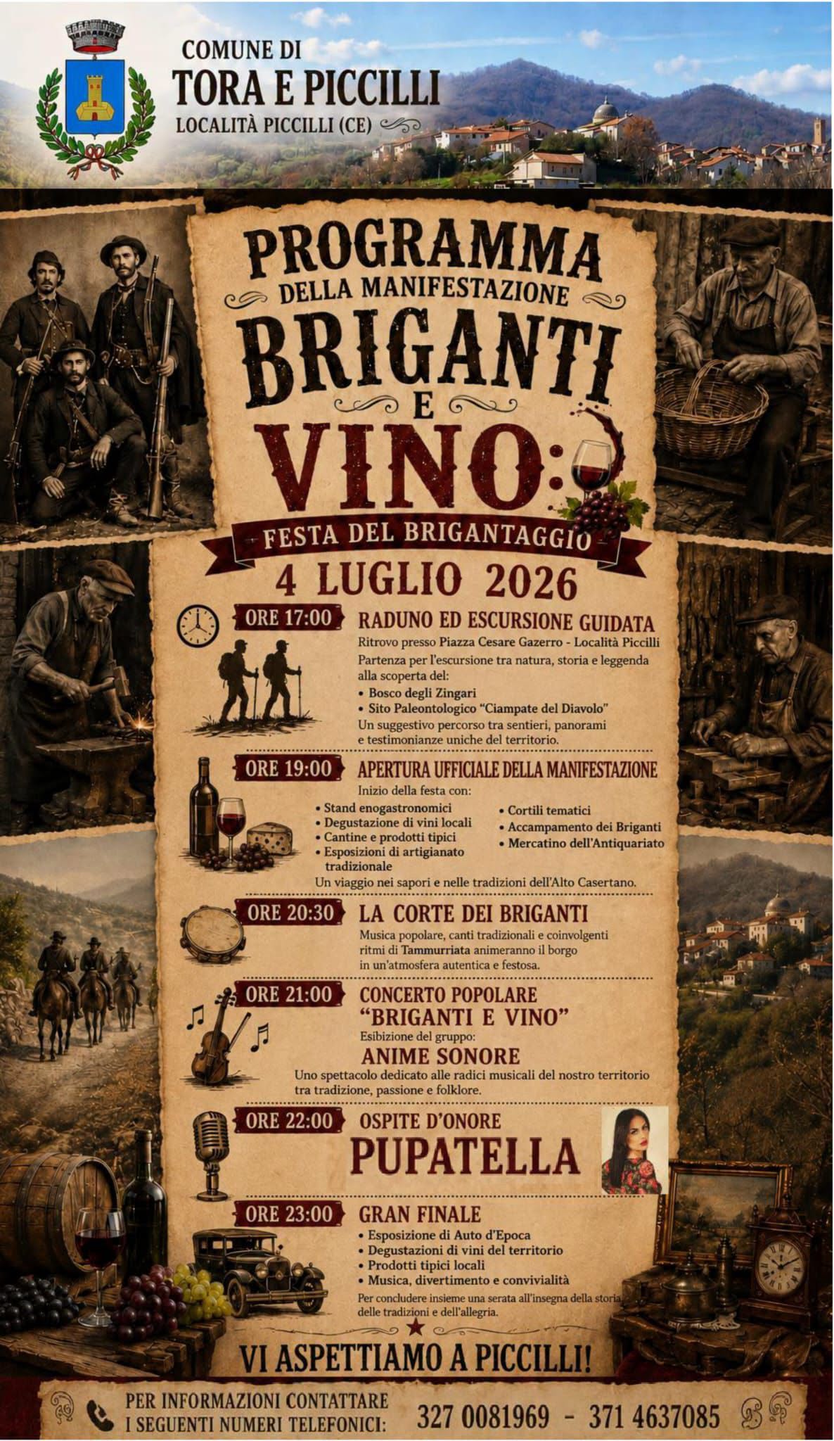 Briganti e Vino - Festa del Brigantaggio