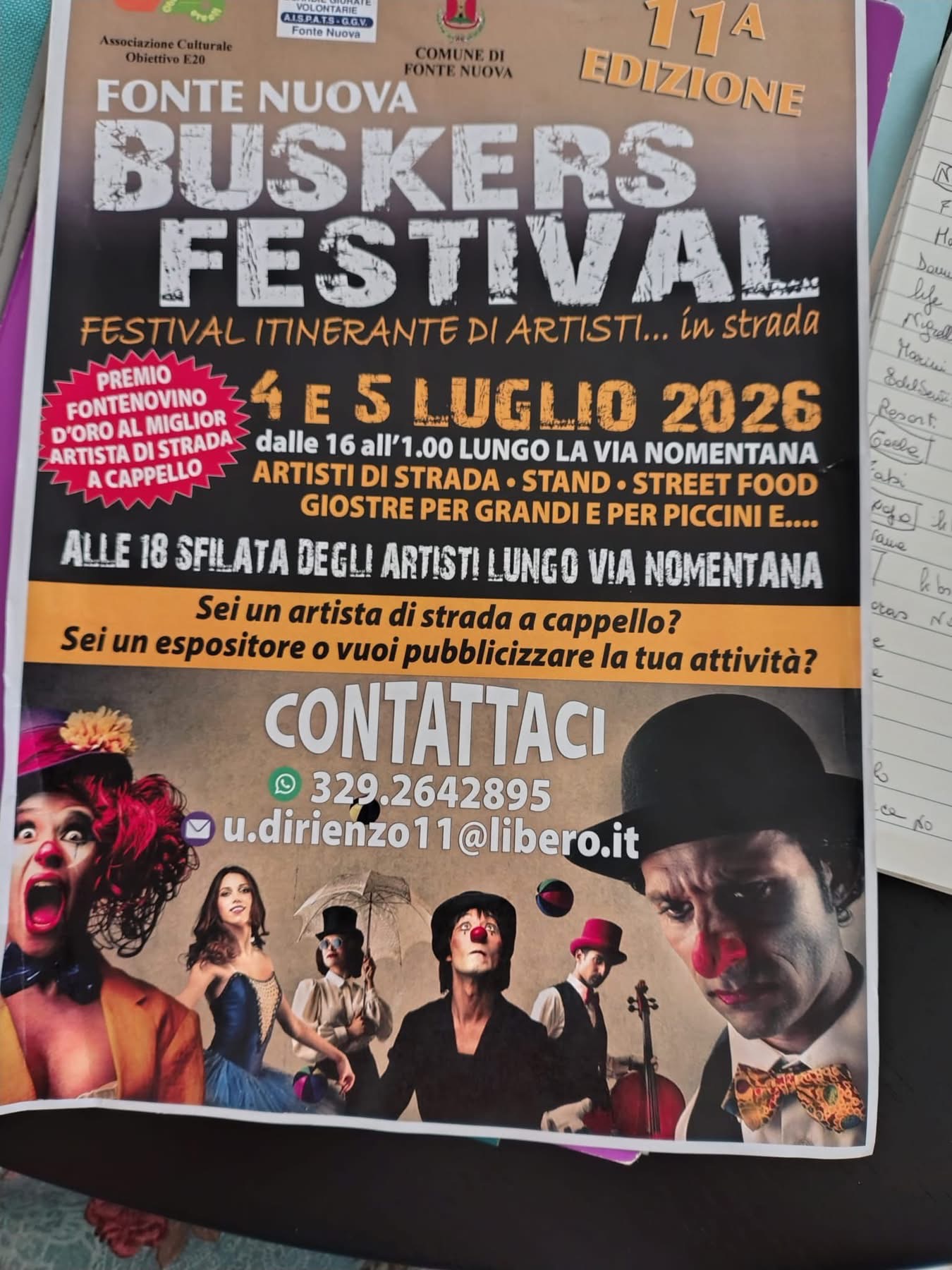 Buskers Festival Premio Fontenovino