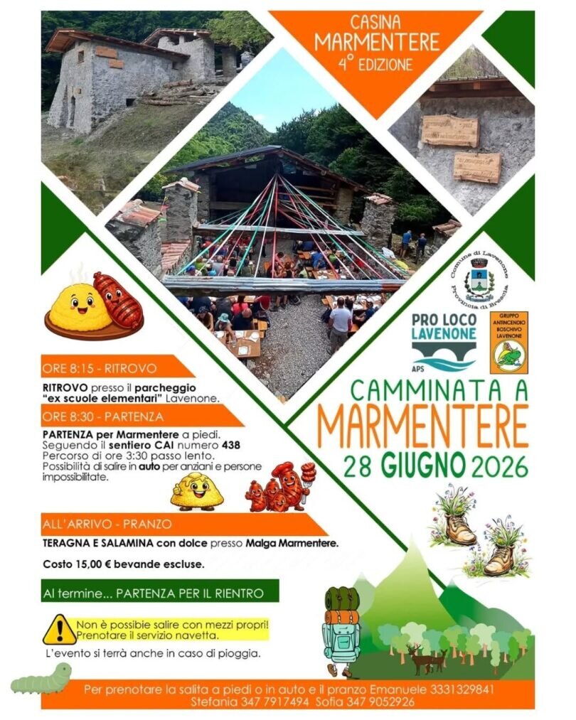 Camminata a Marmentere