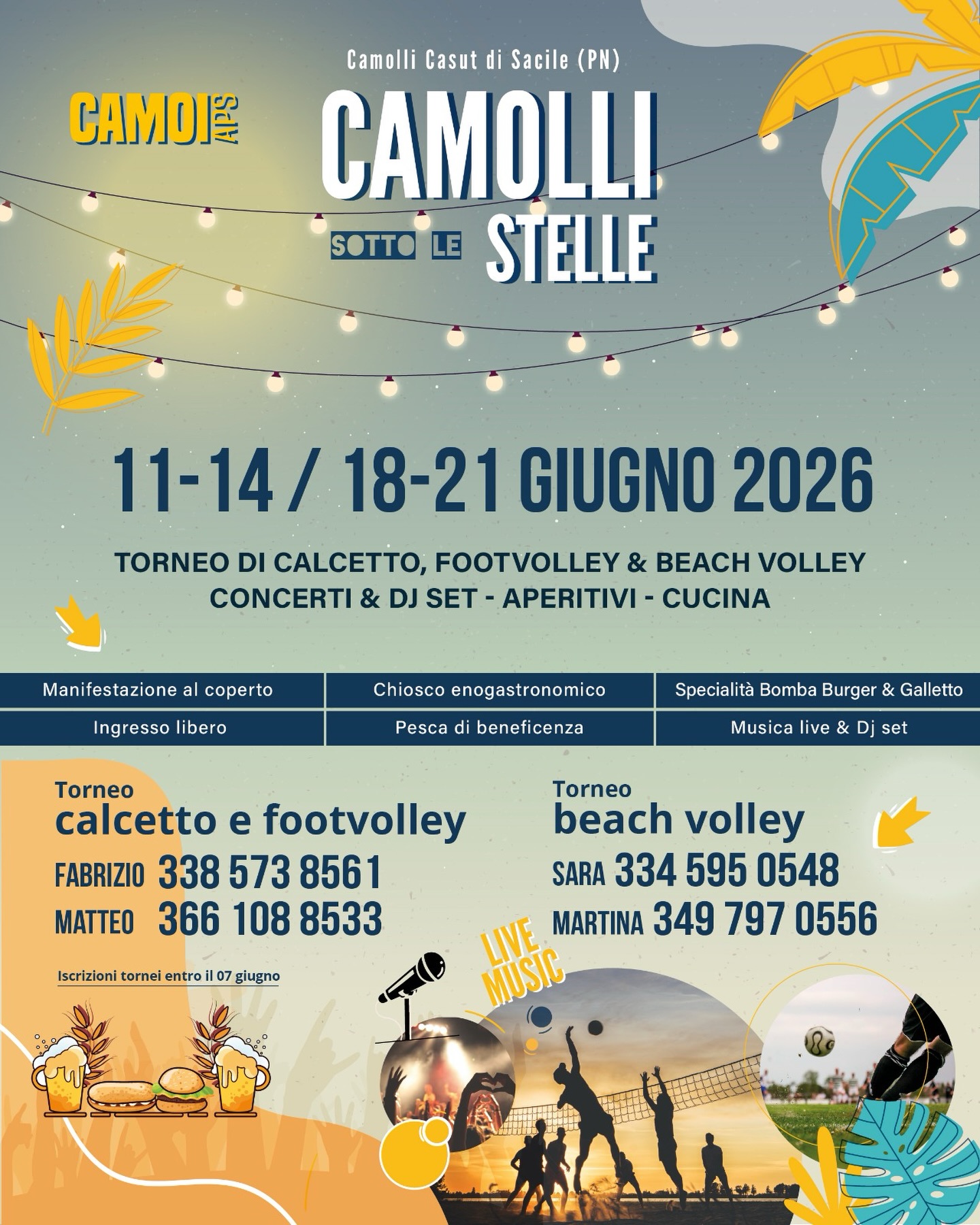 Camo Camolli Sotto le Stelle