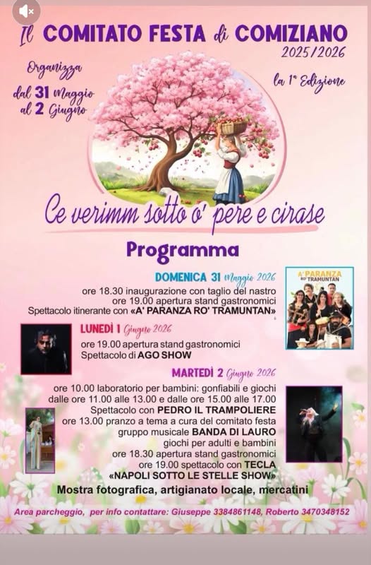 Ce verimm sotto o pere e cirase