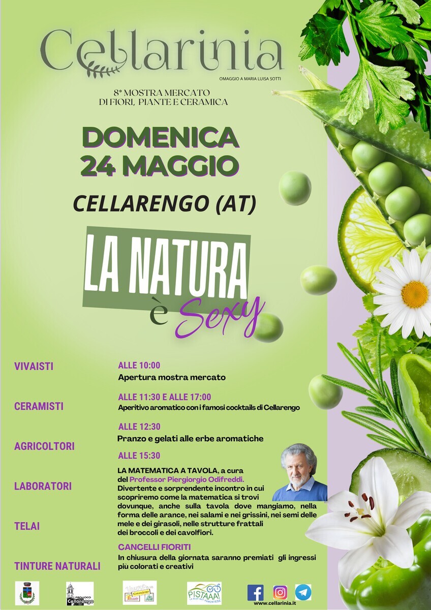 Cellarinia 2026. La Natura è sexy