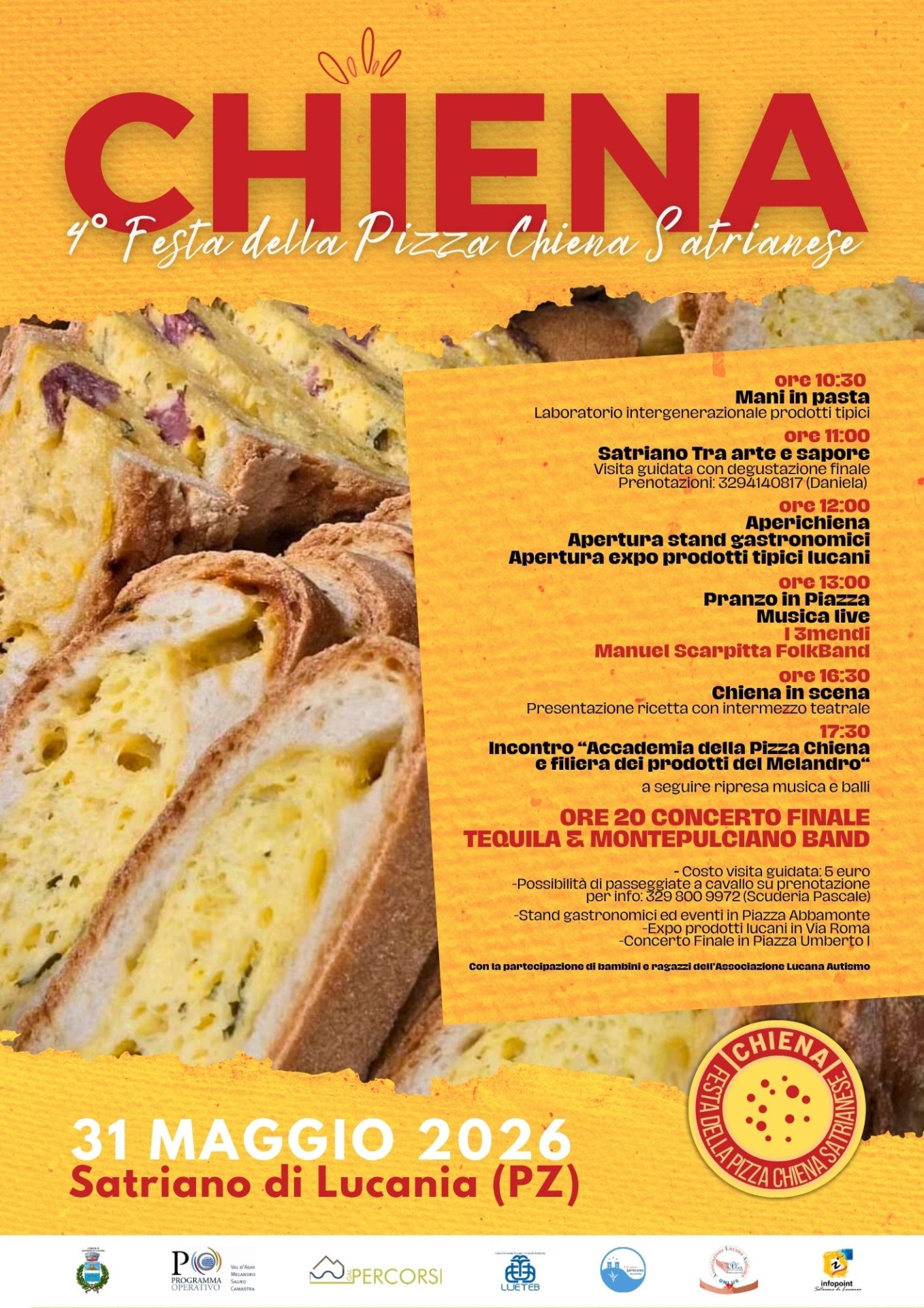Chiena - Festa della Pizza Chiena Satrianese