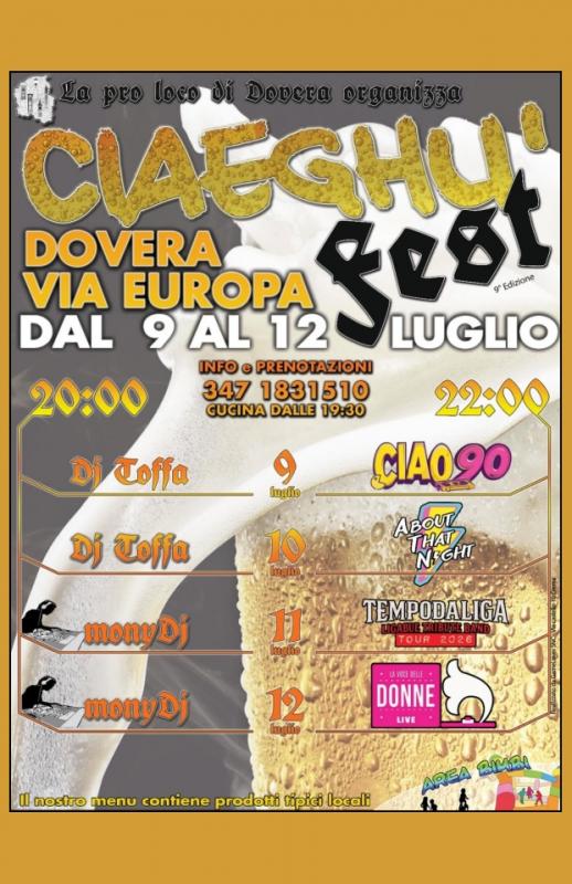 Ciaeghù Fest A Dovera