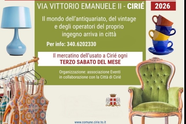 Cirie Il Mercatino Dell'usato Del Collezionismo E Del Piccolo Antiquariato
