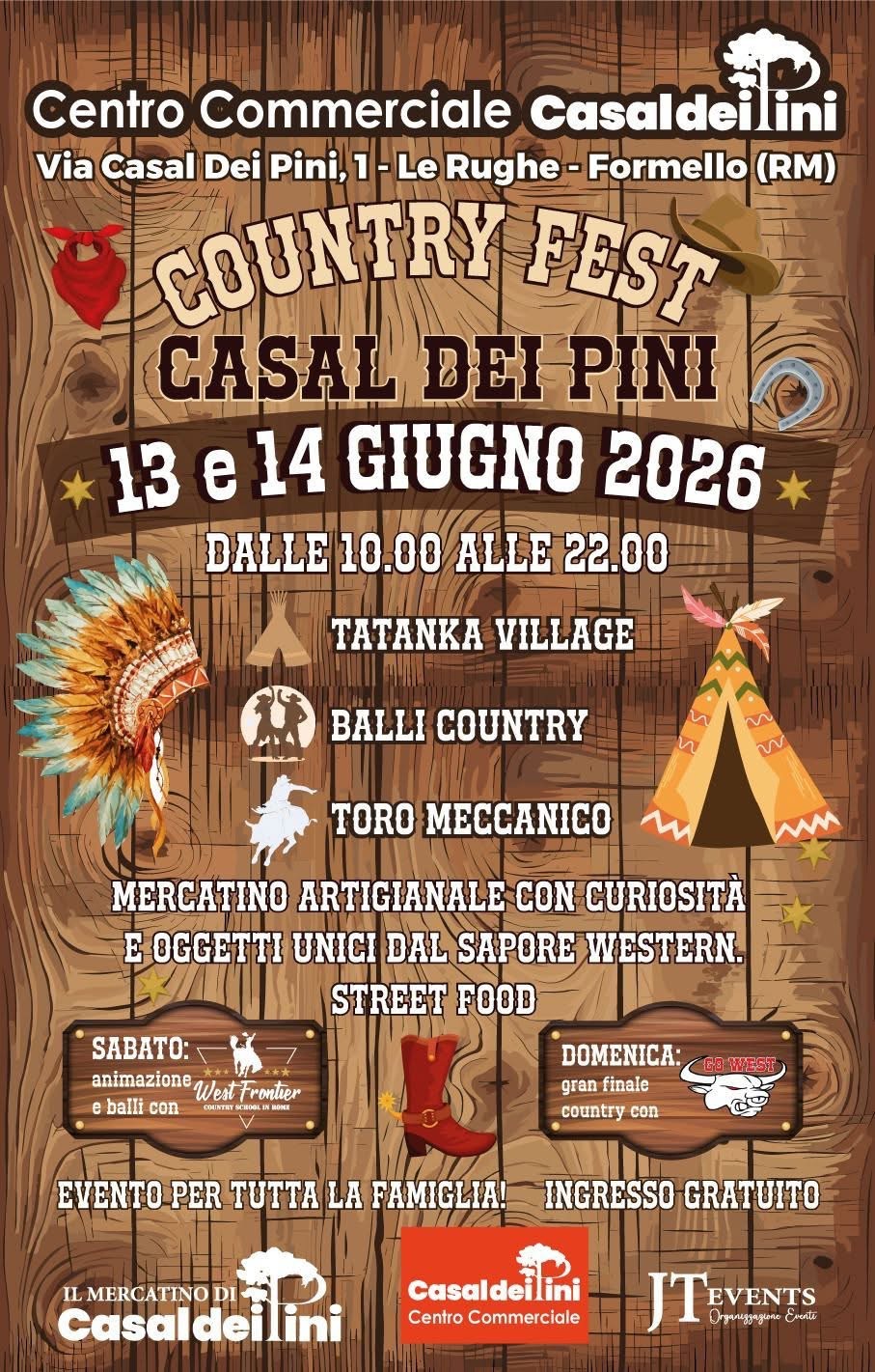 COUNTRY FEST CASAL DEI PINI
