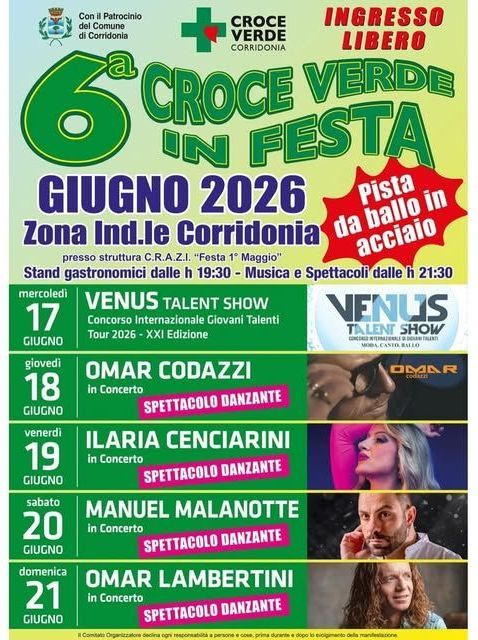 Croce Verde in Festa