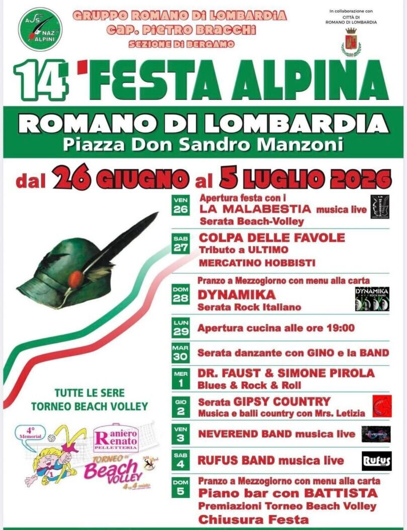Festa Alpina a Romano di Lombardia