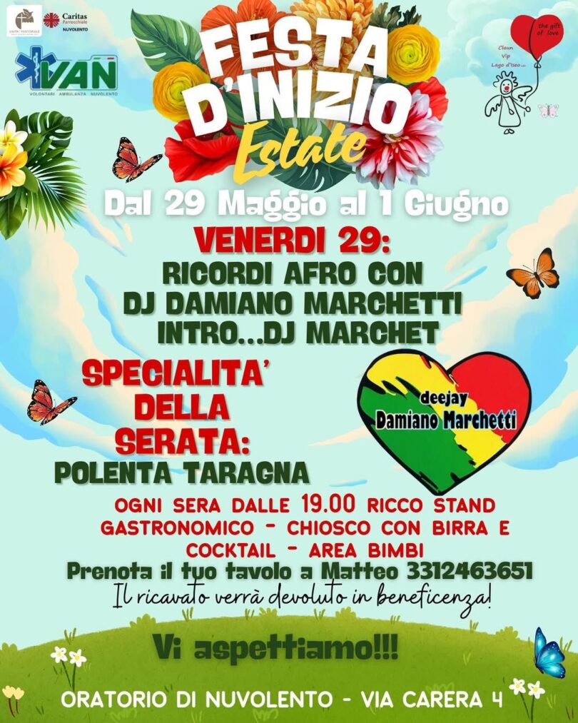 Festa d’inizio Estate