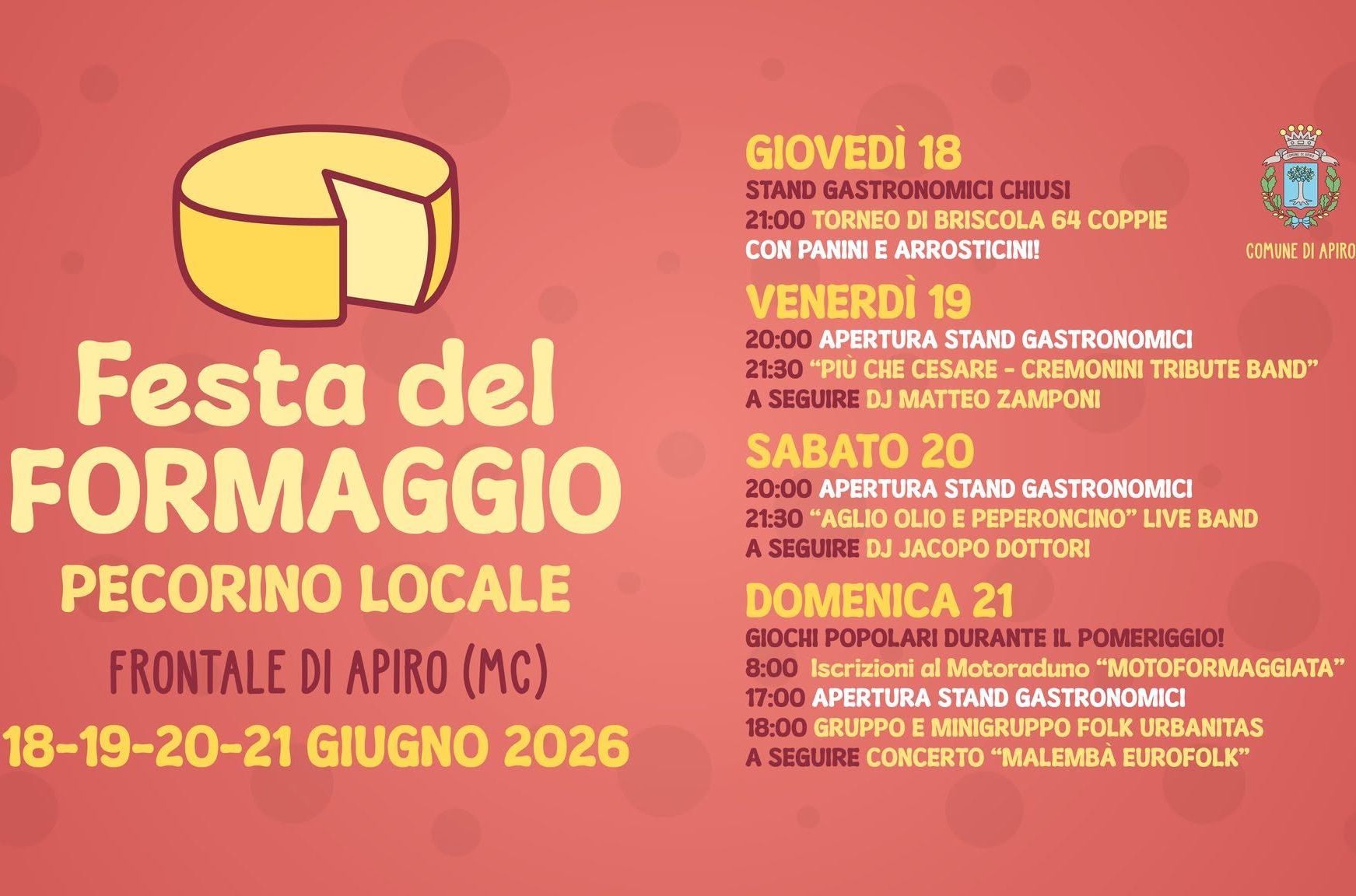 Festa del Formaggio Pecorino Locale