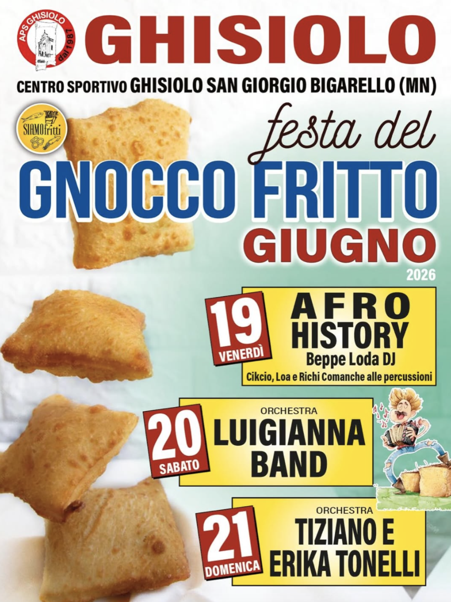 Festa del Gnocco Fritto a San Giorgio di Mantova