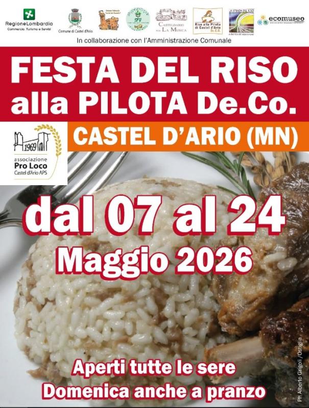 Festa Del Riso Alla Pilota Di Castel D'ario
