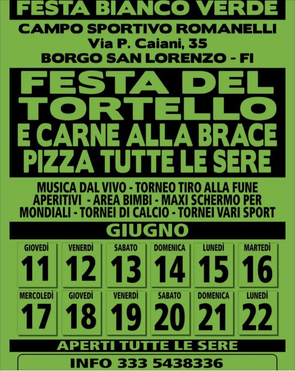 Festa del Tortello e Carne alla Brace