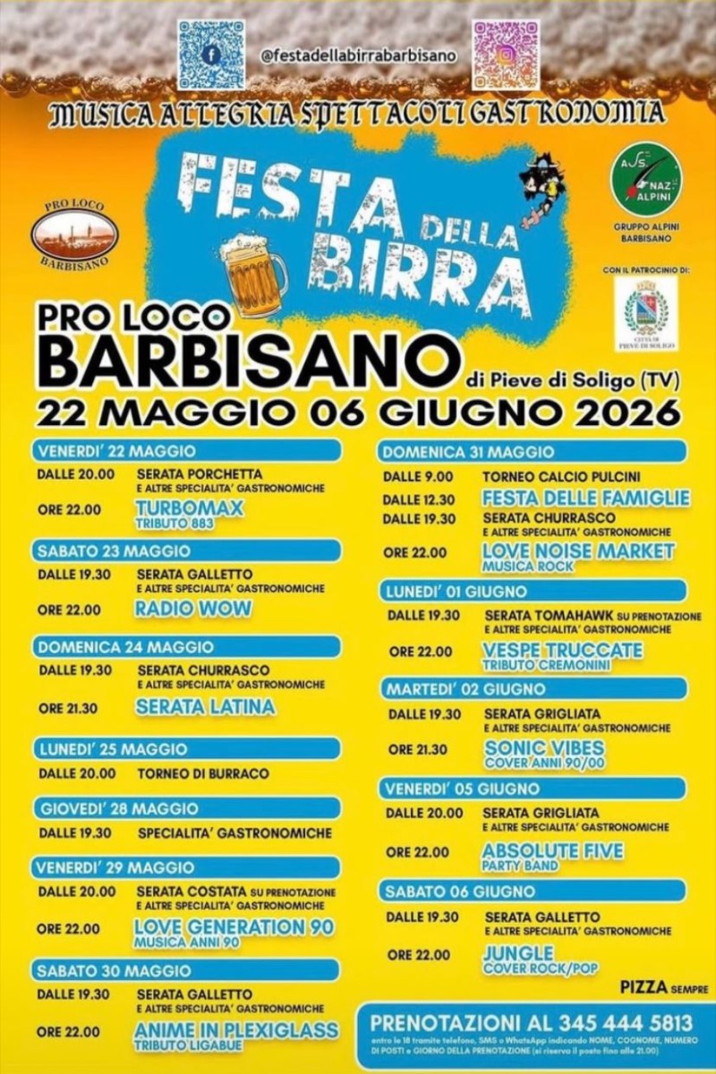 Festa della Birra 2026