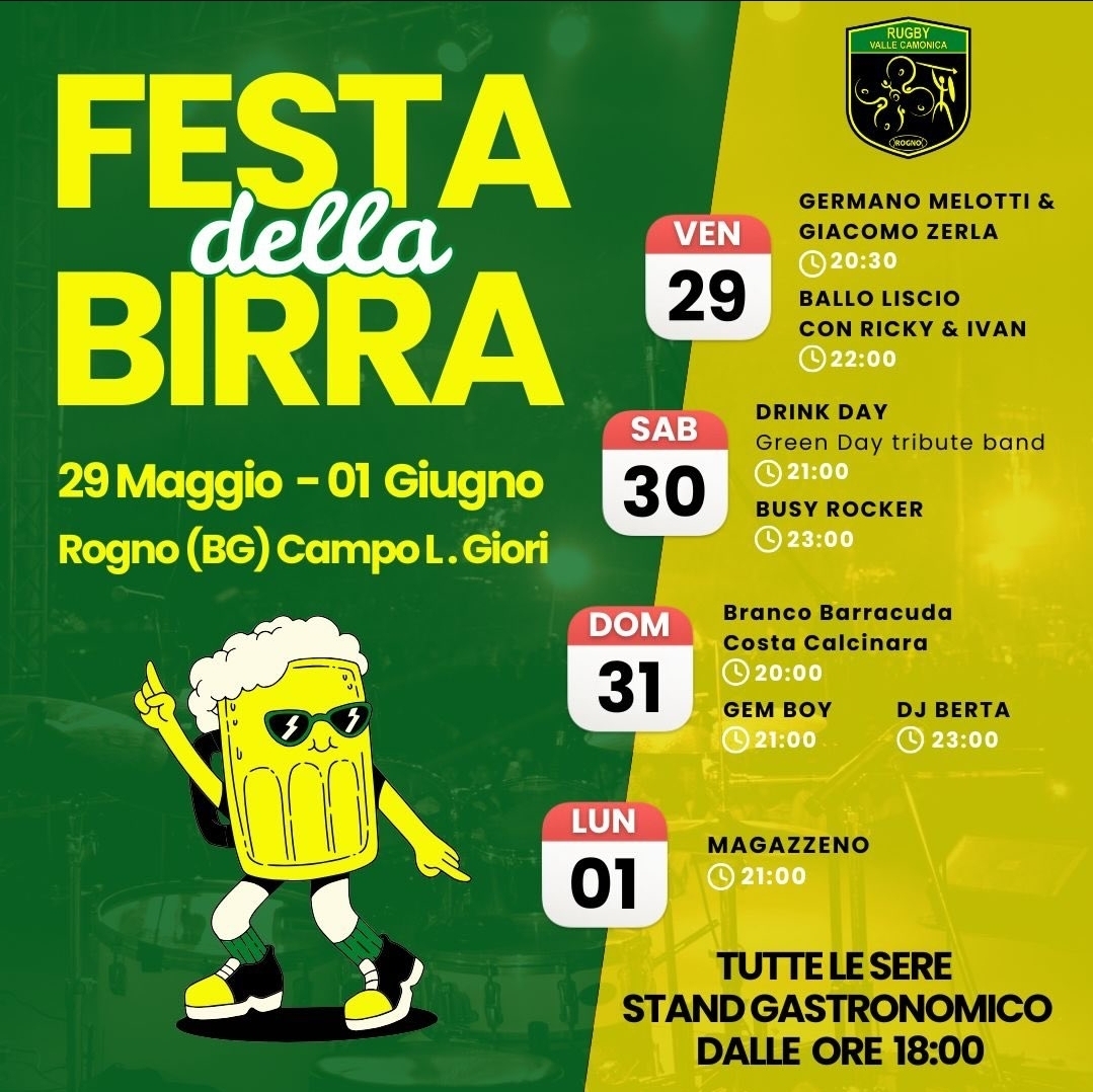 Festa della birra a Rogno