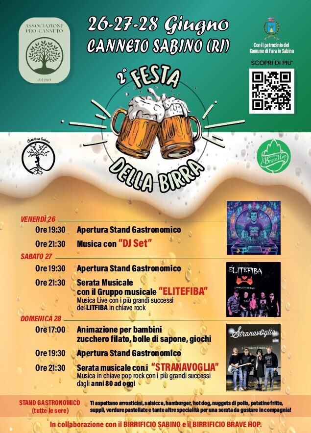 Festa della Birra – Canneto Sabino