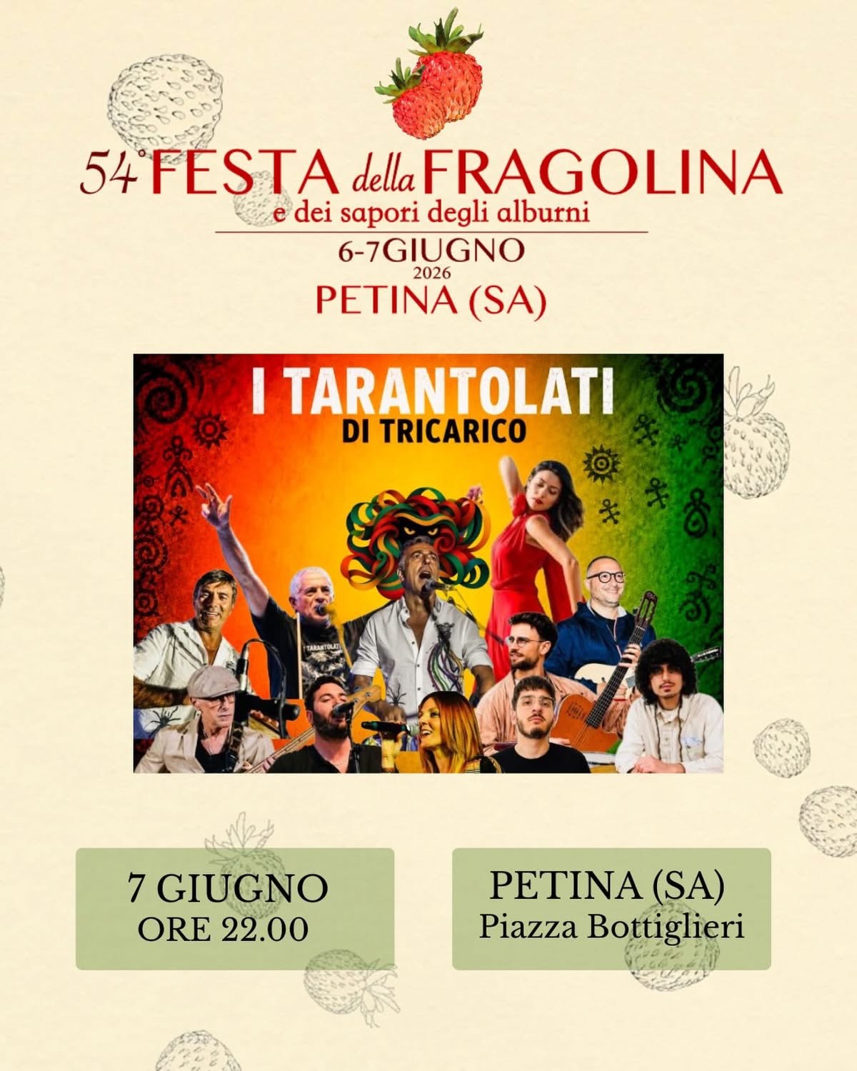 Festa della Fragolina e dei Sapori degli Alburni