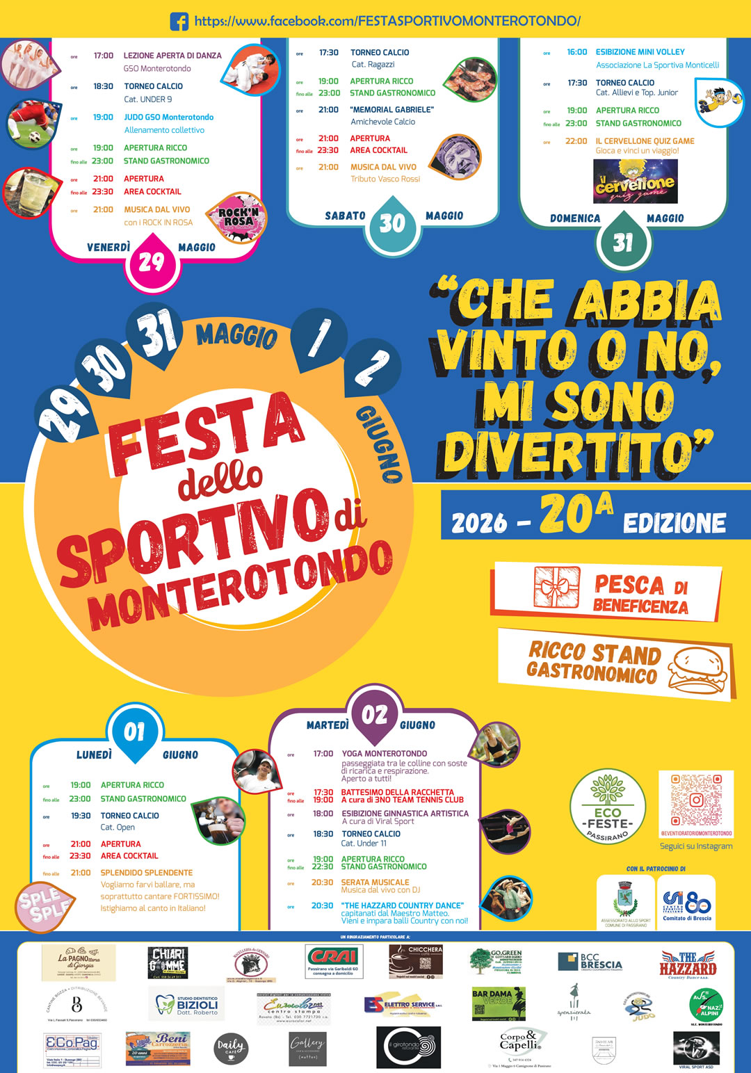 Festa dello sportivo di Monterotondo – Passirano