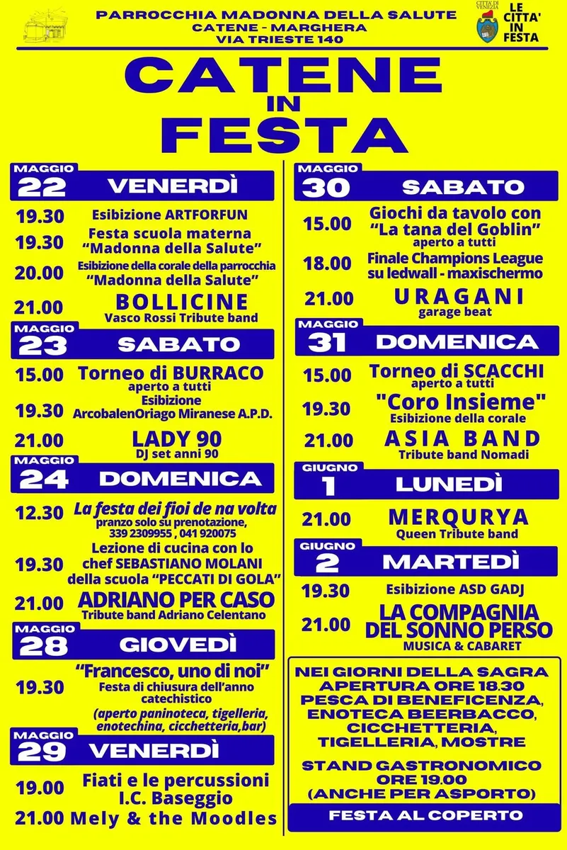 Festa "Madonna della Salute"