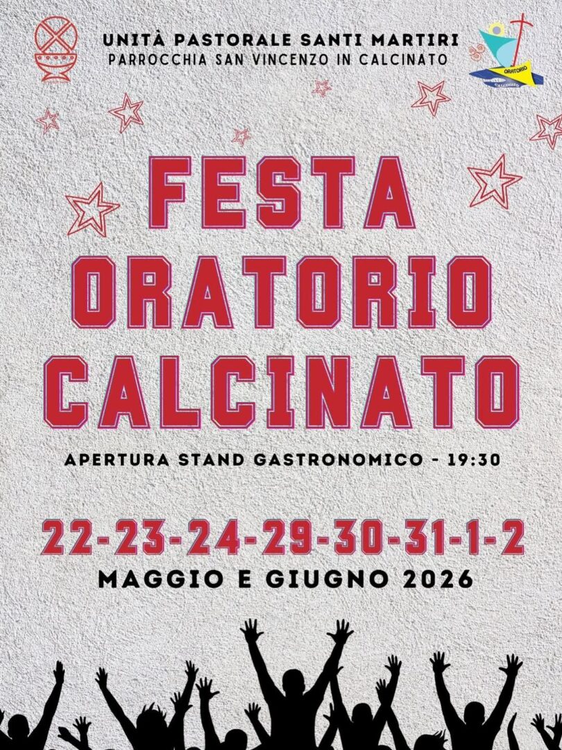 Festa oratorio Calcinato