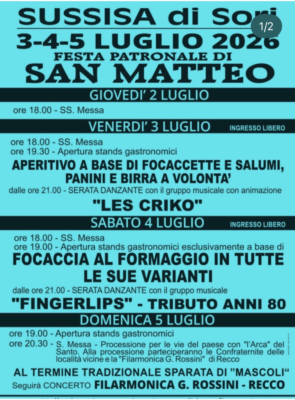 Festa Patronale di San Matteo