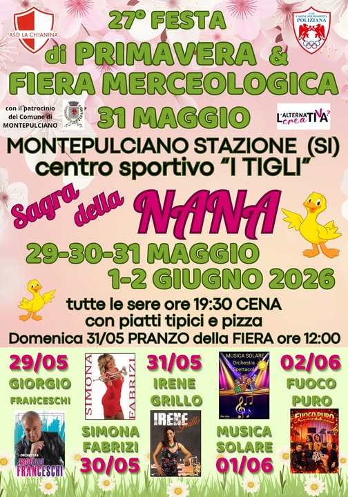 Festa Poliziana di Primavera & Fiera Merceologica