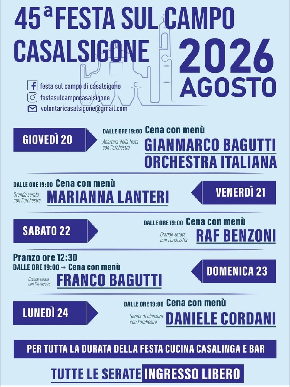 Festa sul Campo di Casalsigone