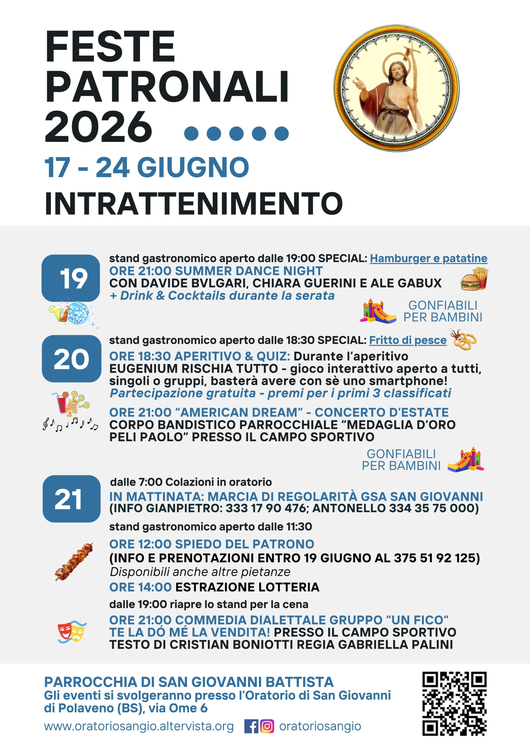 Feste patronali a Polaveno