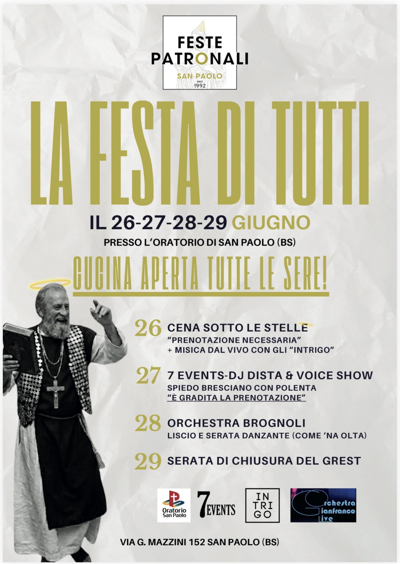 Feste patronali San paolo