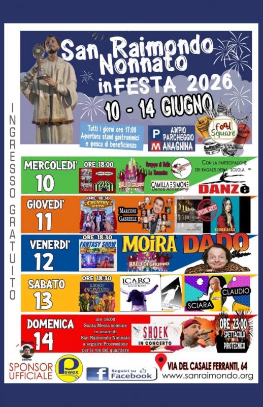 Festeggiamenti In Onore Di San Raimondo Nonnato