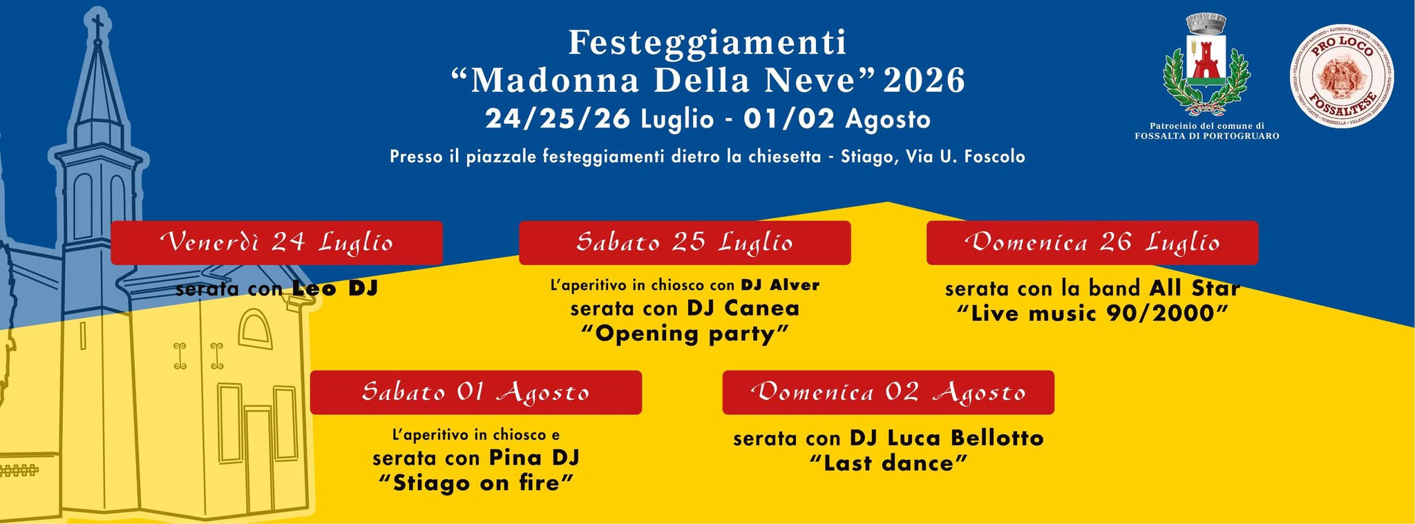 Festeggiamenti Madonna Della Neve