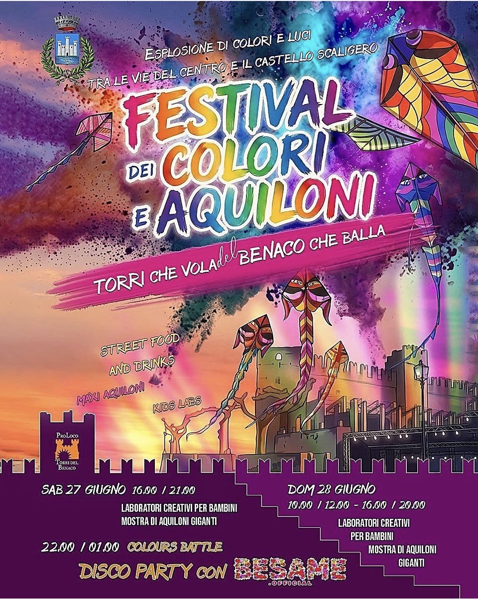 Festival dei Colori, Aquiloni e Torri che Volano