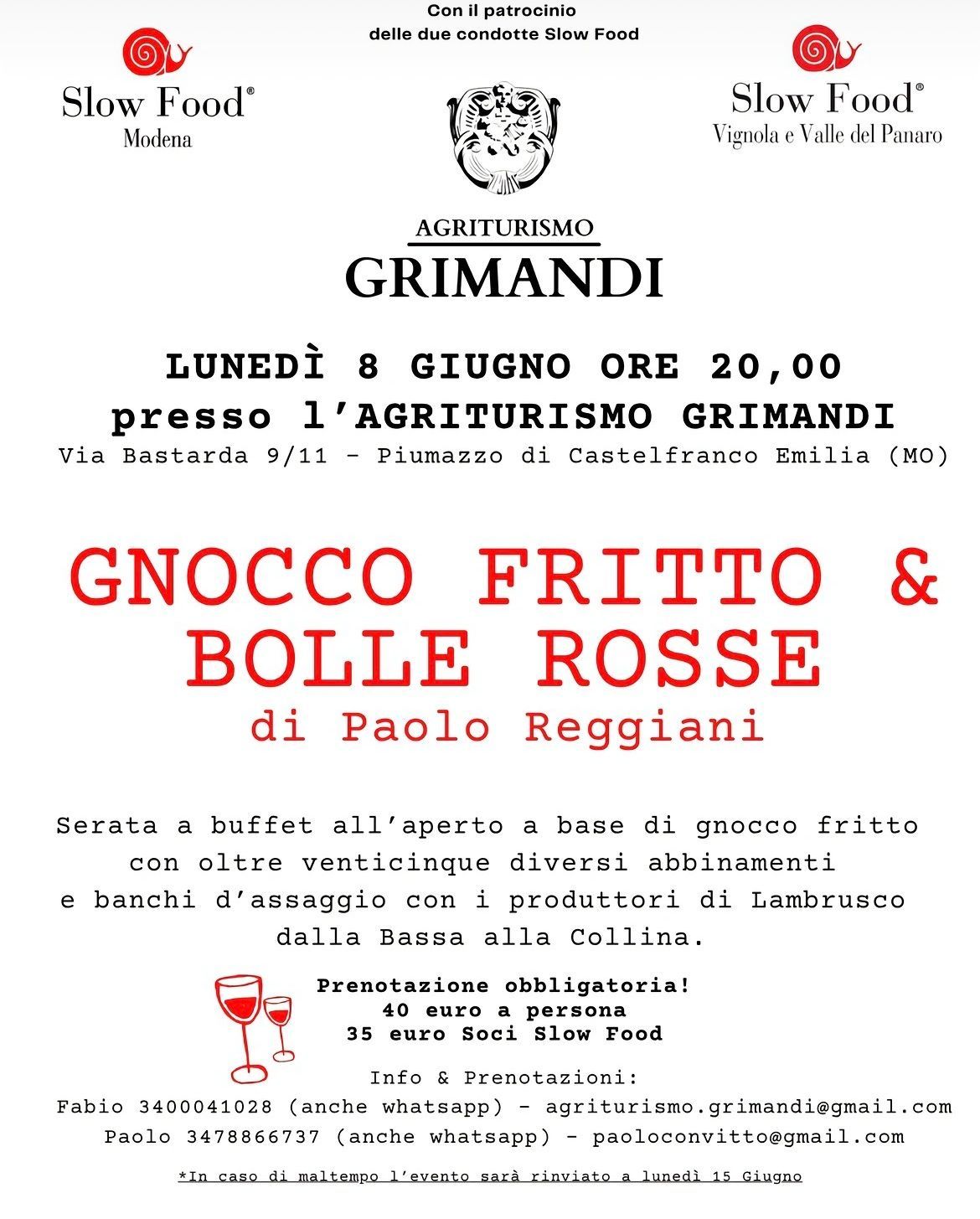 Gnocco Fritto & Bolle Rosse