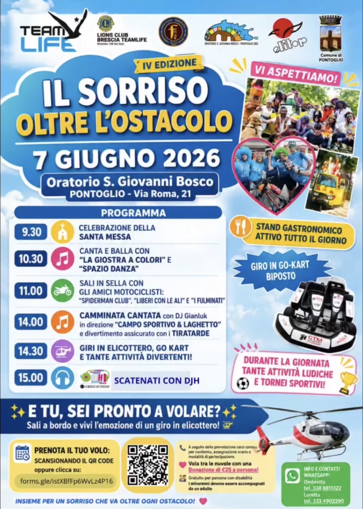 Il sorriso oltre l'ostacolo