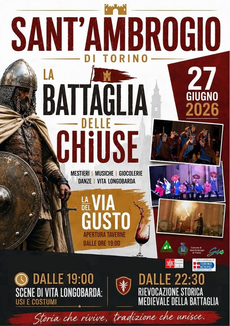 La Battaglia delle Chiuse e la Via del Gusto • 27 giugno 2026
