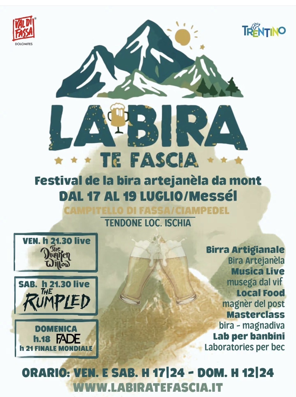 La Bira Te Fascia - Festival de la bira artejanèla da mont