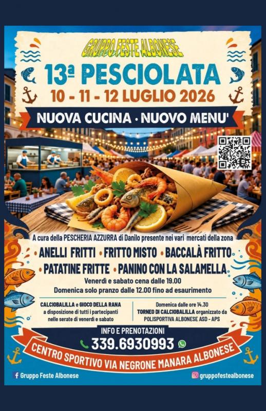 La Festa del Pesce Pesciolata a albonese