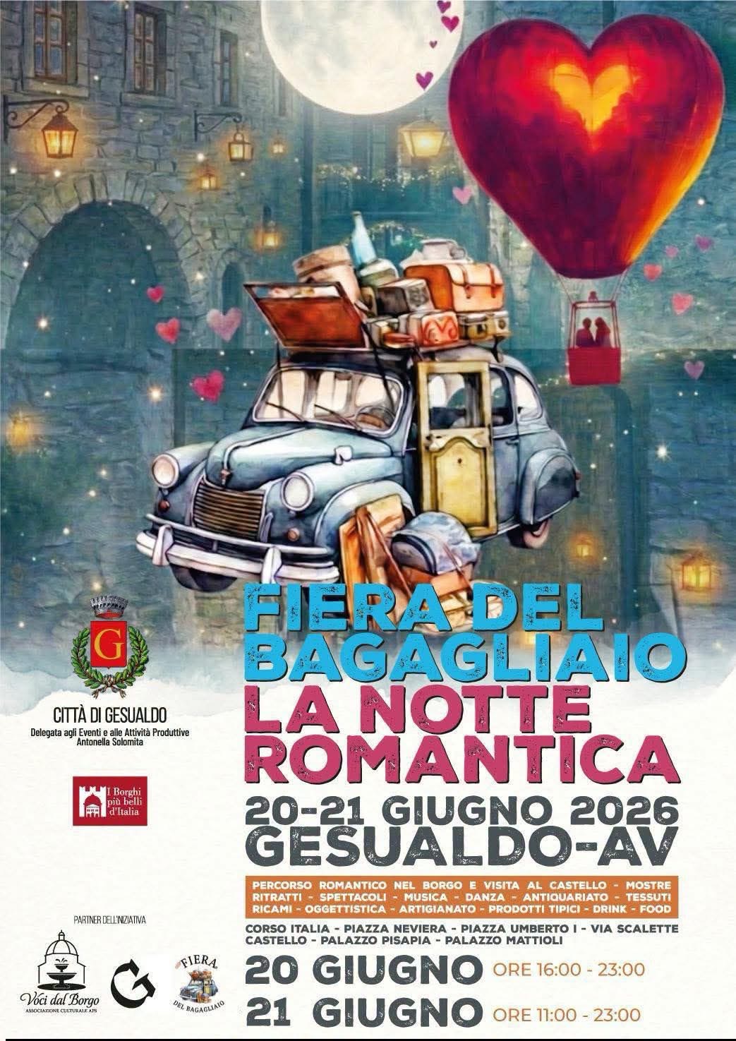 La Notte Romantica e Fiera del Bagagliaio