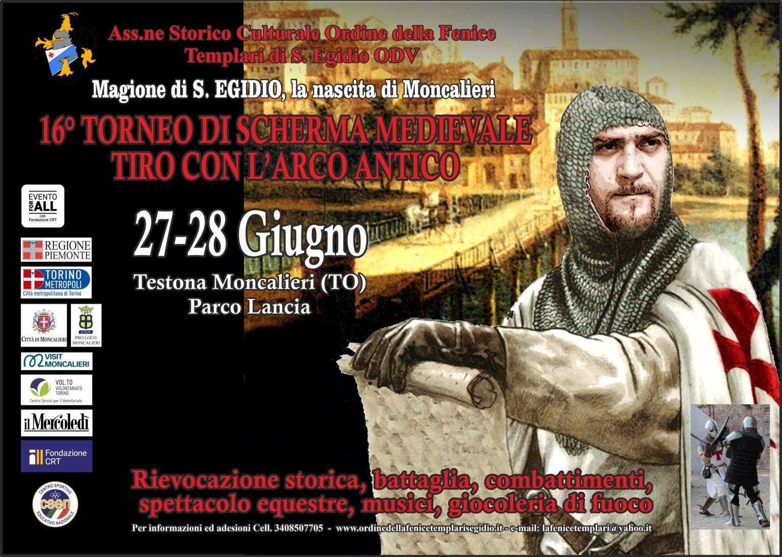 Magione di S. Egidio, la nascita di Moncalieri