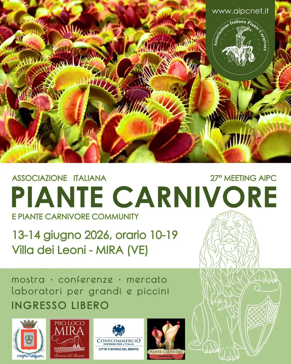 Meeting AIPC Piante Carnivore