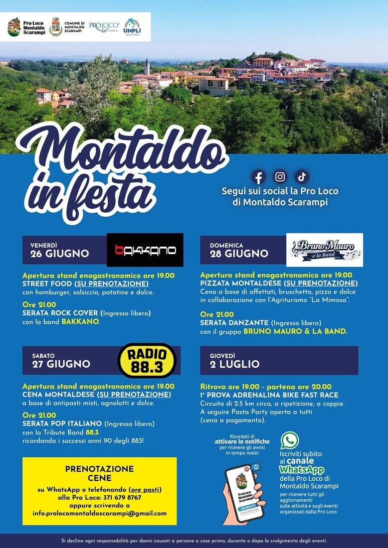 Montaldo in festa - Montaldo Scarampi
