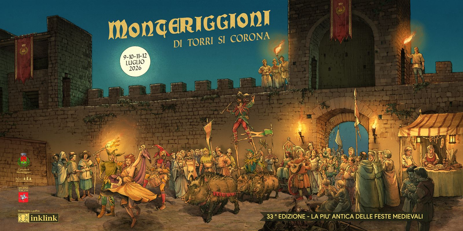 Monteriggioni Di Torri Si Corona