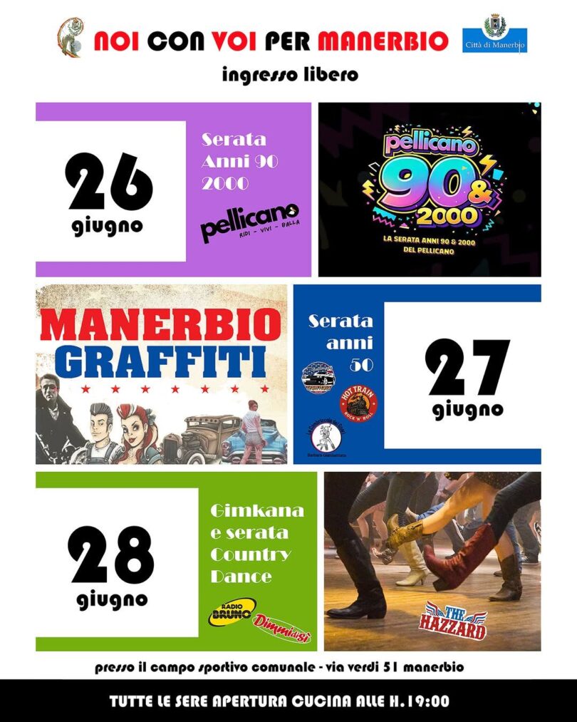 Noi con voi per Manerbio