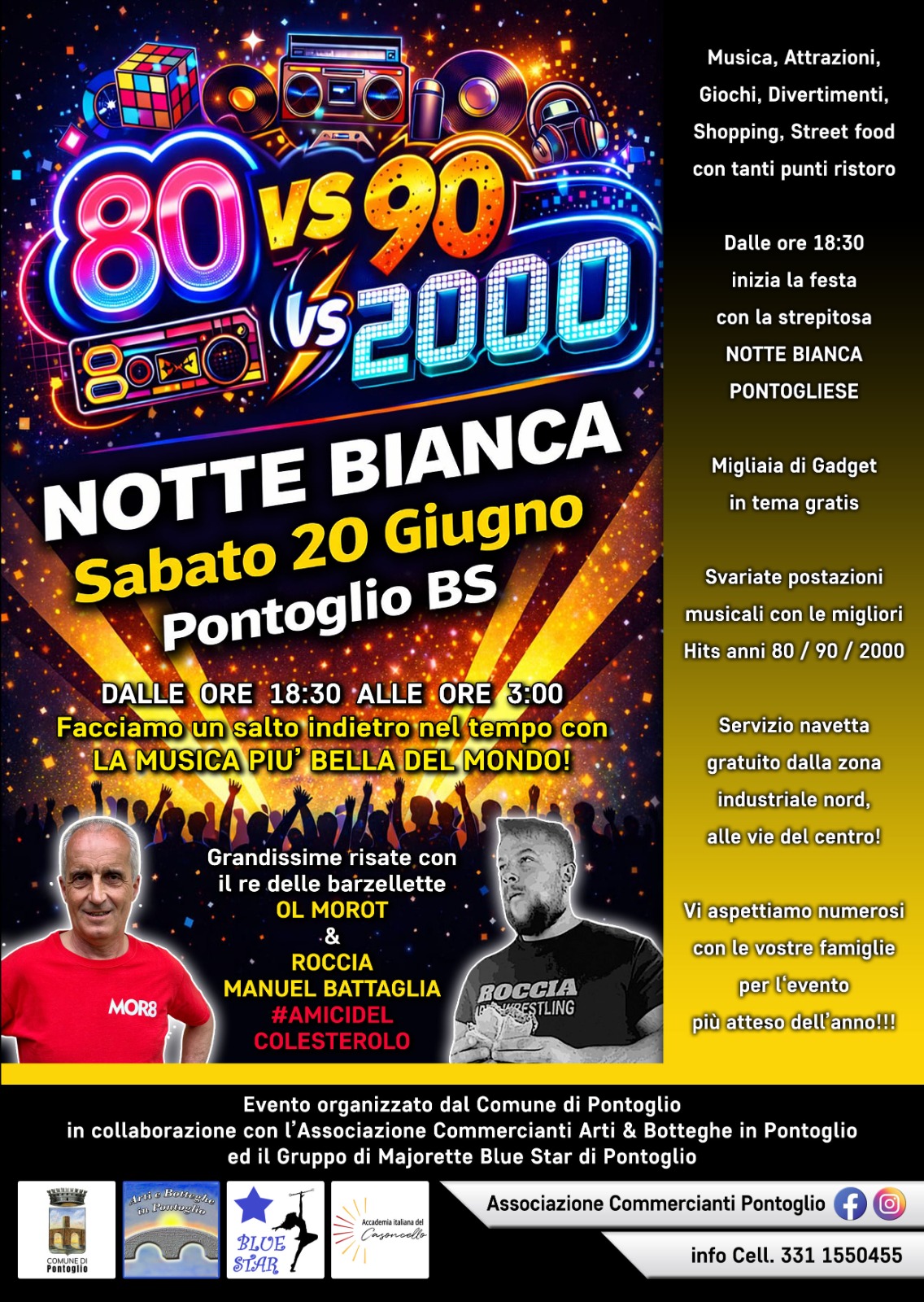 Notte bianca 80 90 2000