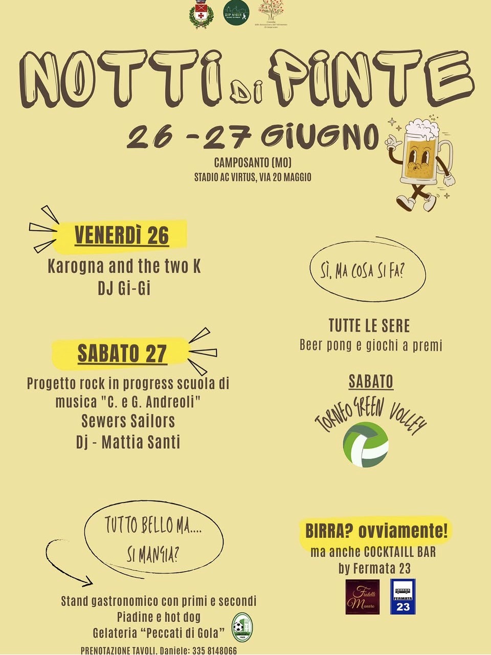 NOTTI DI PINTE