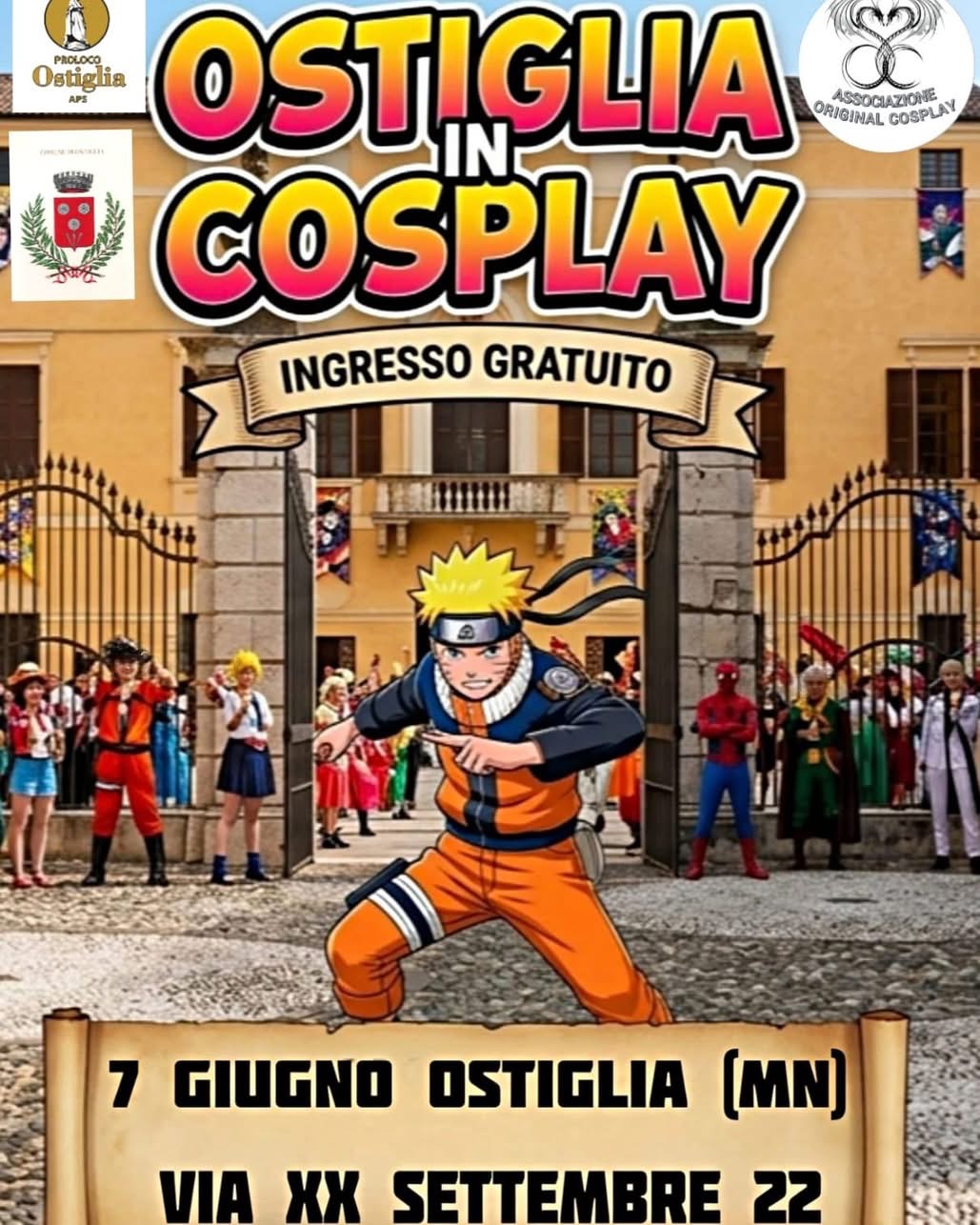 Ostiglia in Cosplay