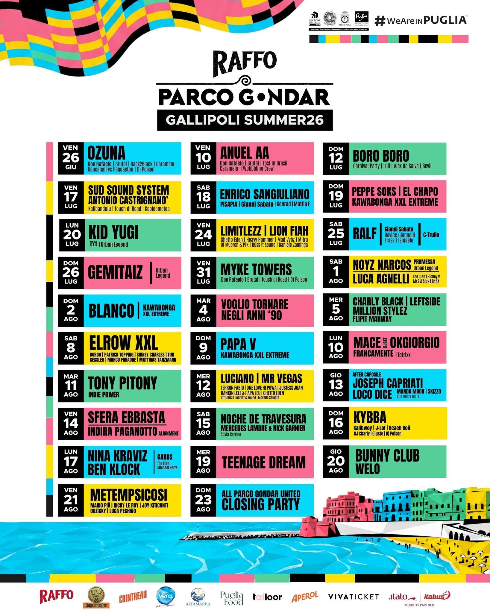 Parco Gondar Gallipoli Summer26